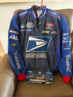 Vintage USPS NASCAR Jacket